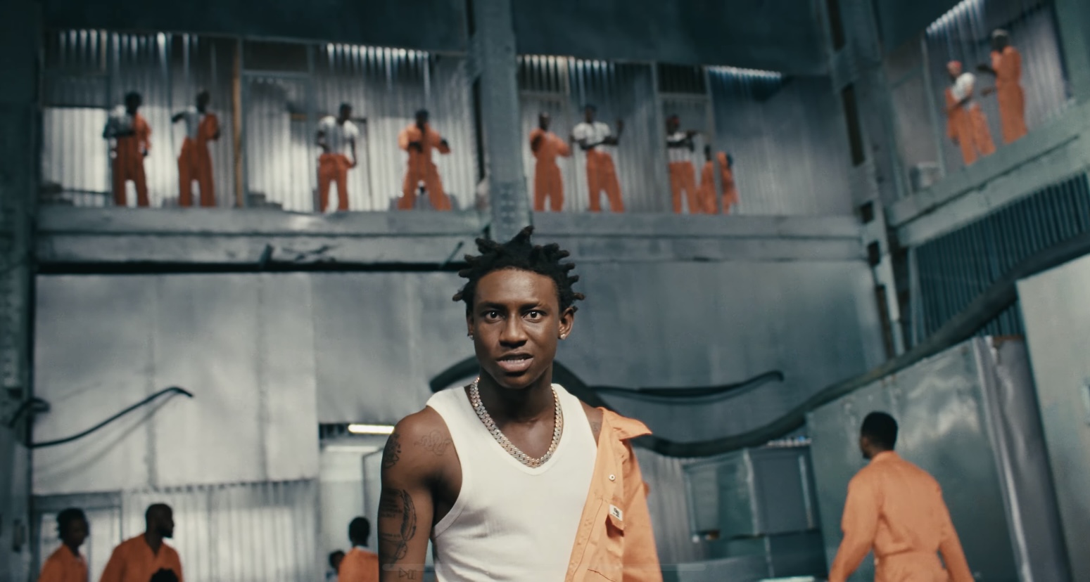 Shallipopi's “Ex Convict” Comes to Life in Striking Visuals