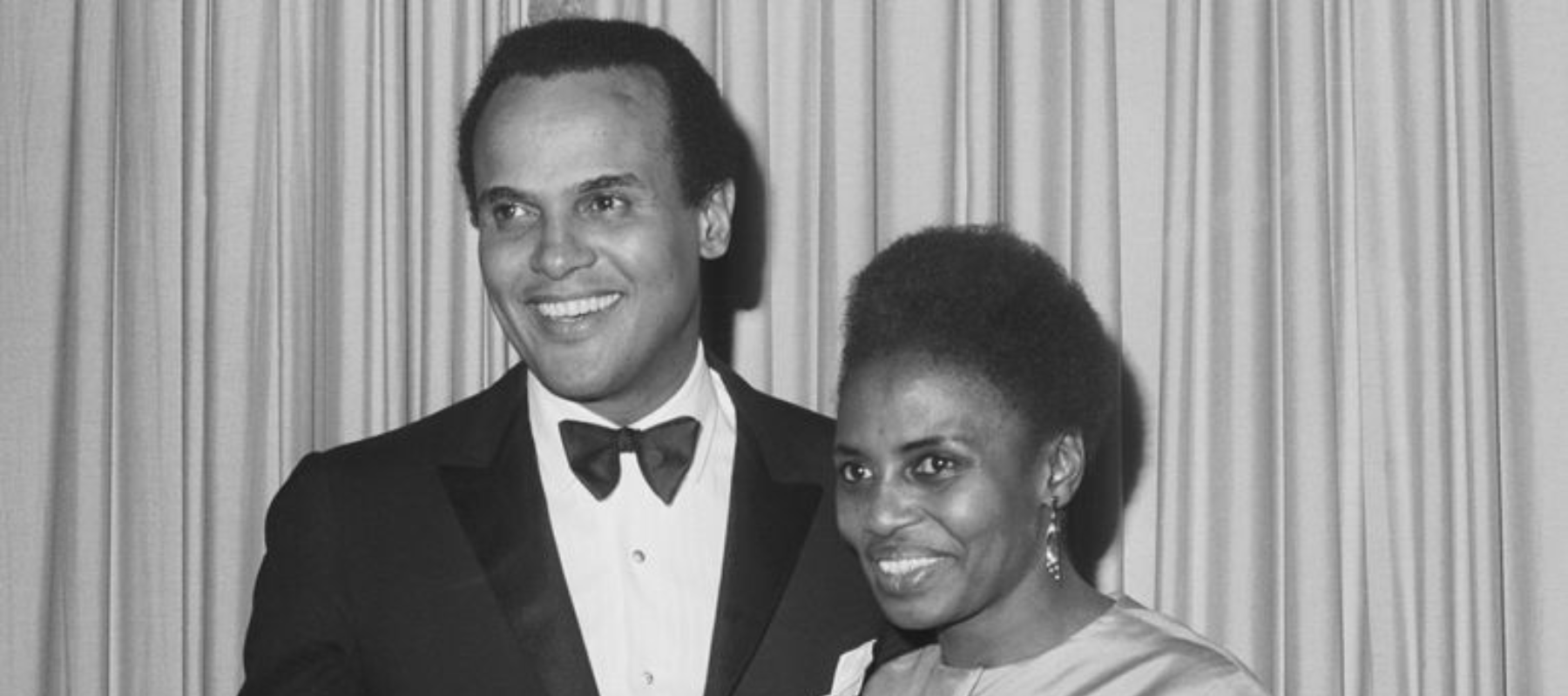 Miriam Makeba and Harry Belafonte