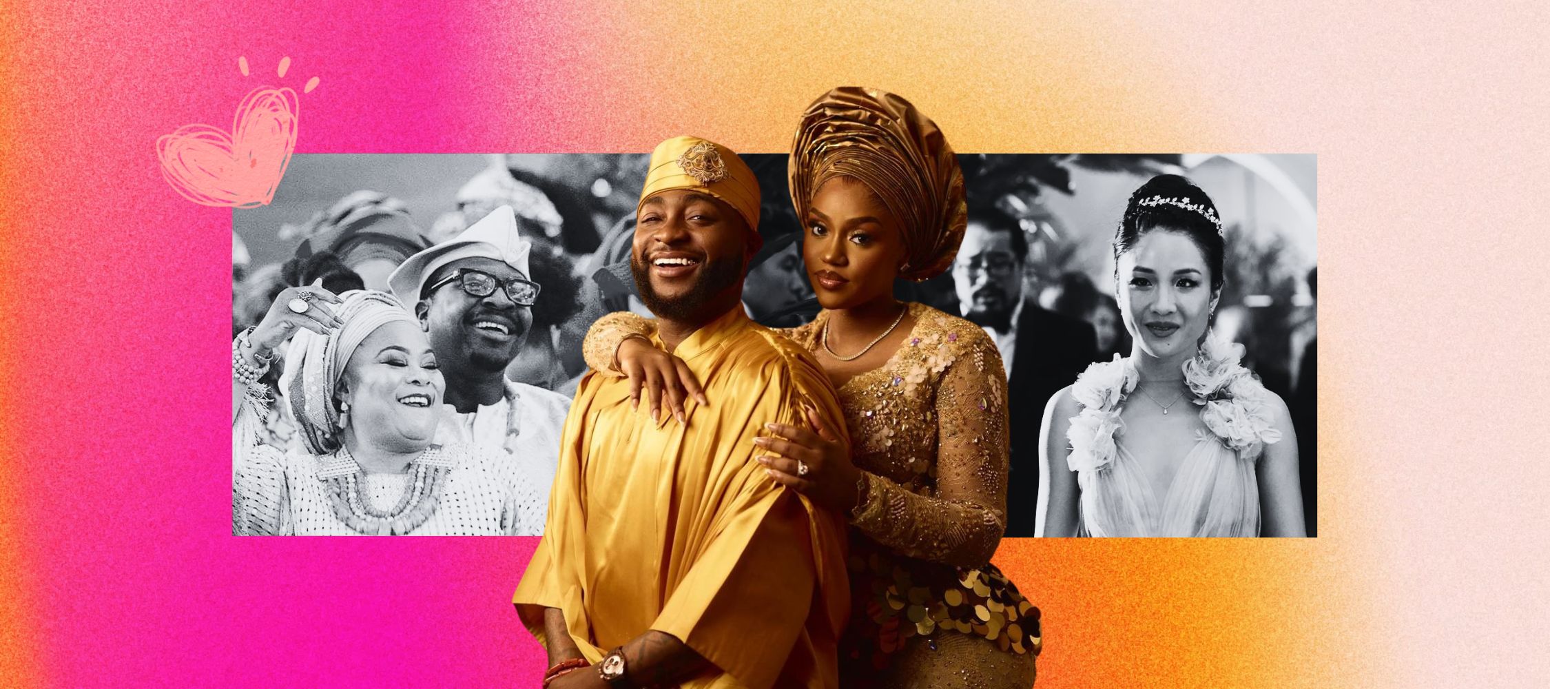 Exciting movies inspired by Davido and Chioma's wedding.