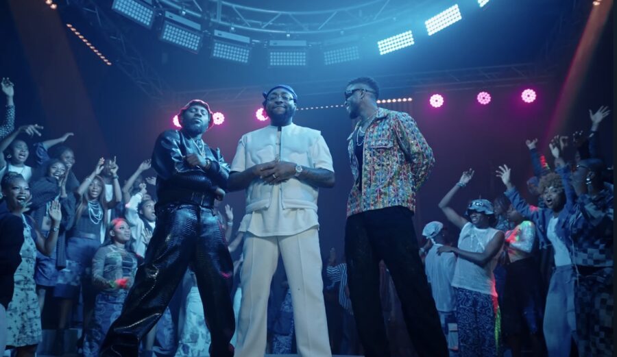 Davido Links Up with ODUMODUBLVCK & Chike for "Funds" Video