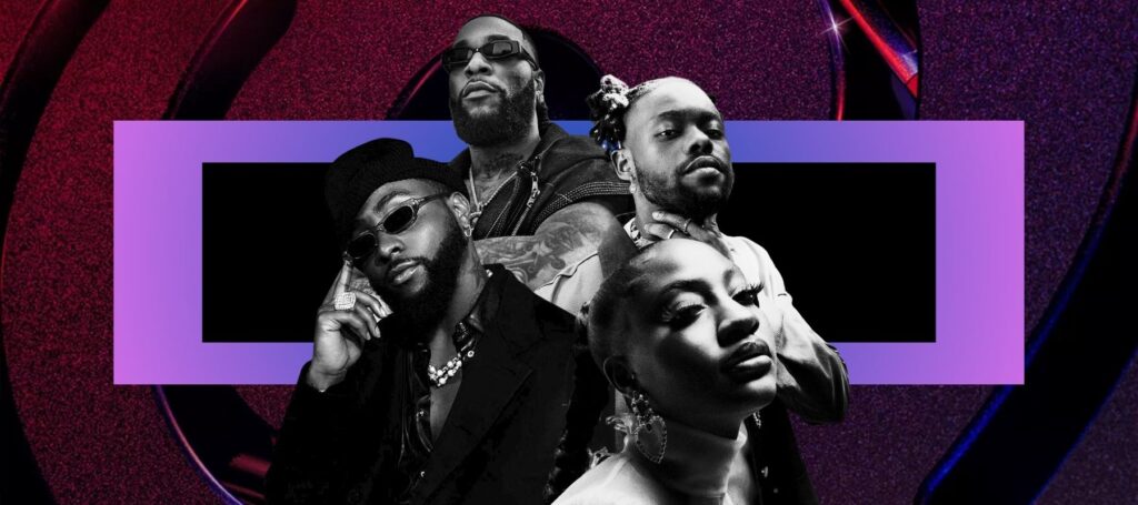 Burna Boy, Tems, Davido, and Lojay Earn 2025 iHeartRadio Nominations