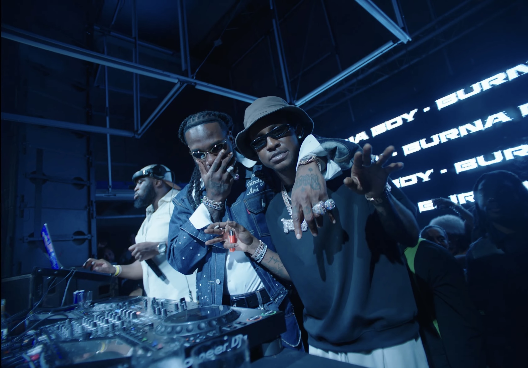 Burna Boy Joins Shallipopi in New “Laho II” Video