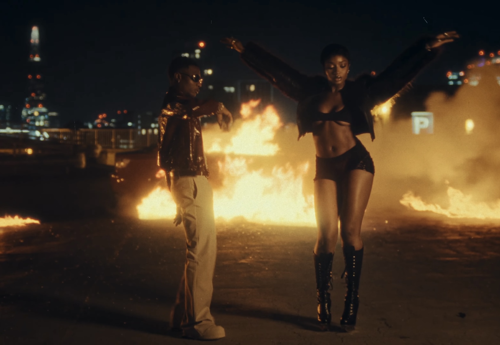 Ayra Starr and Wizkid Reunite in Glossy Video for “Gimme Dat”