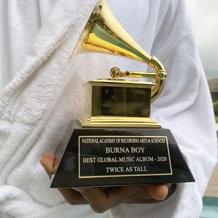 Burna Boy's Grammy Award for Best Global Music Album, Twice as Tall 
