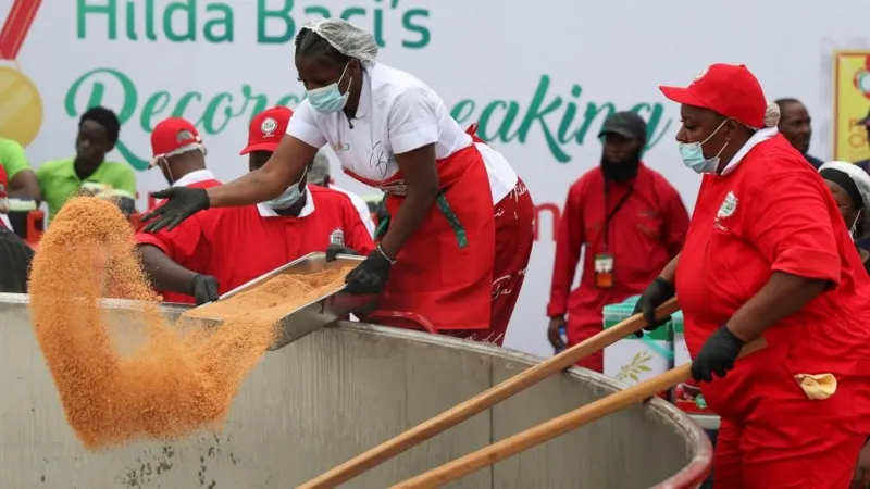 Hilda Baci's Guinness World Record Jollof