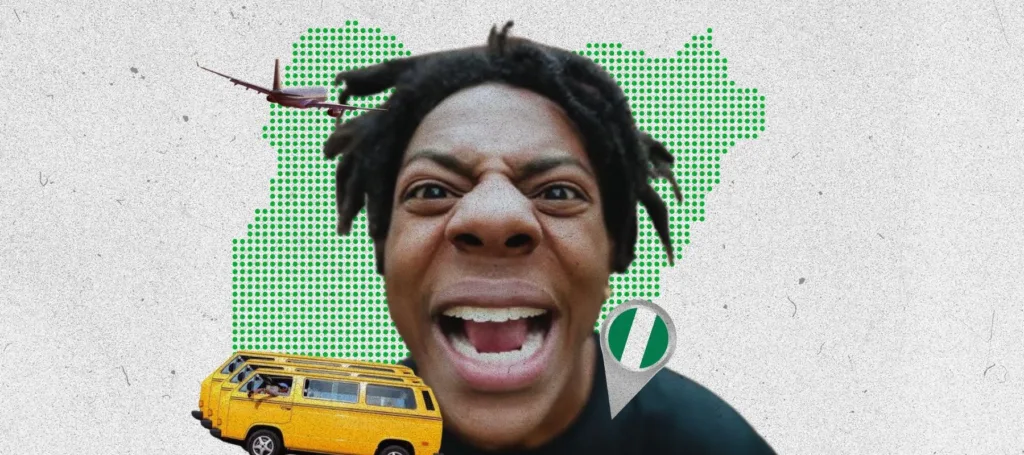 Streamer IShowSpeed in Nigeria
