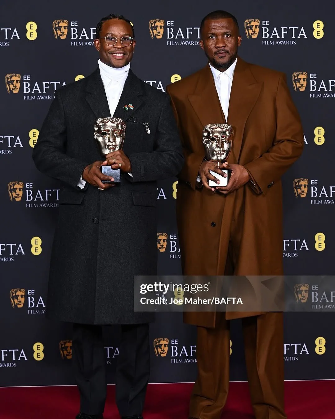 Akinola Davies Jr. and Wale Davies at the BAFTA for Black Future Month