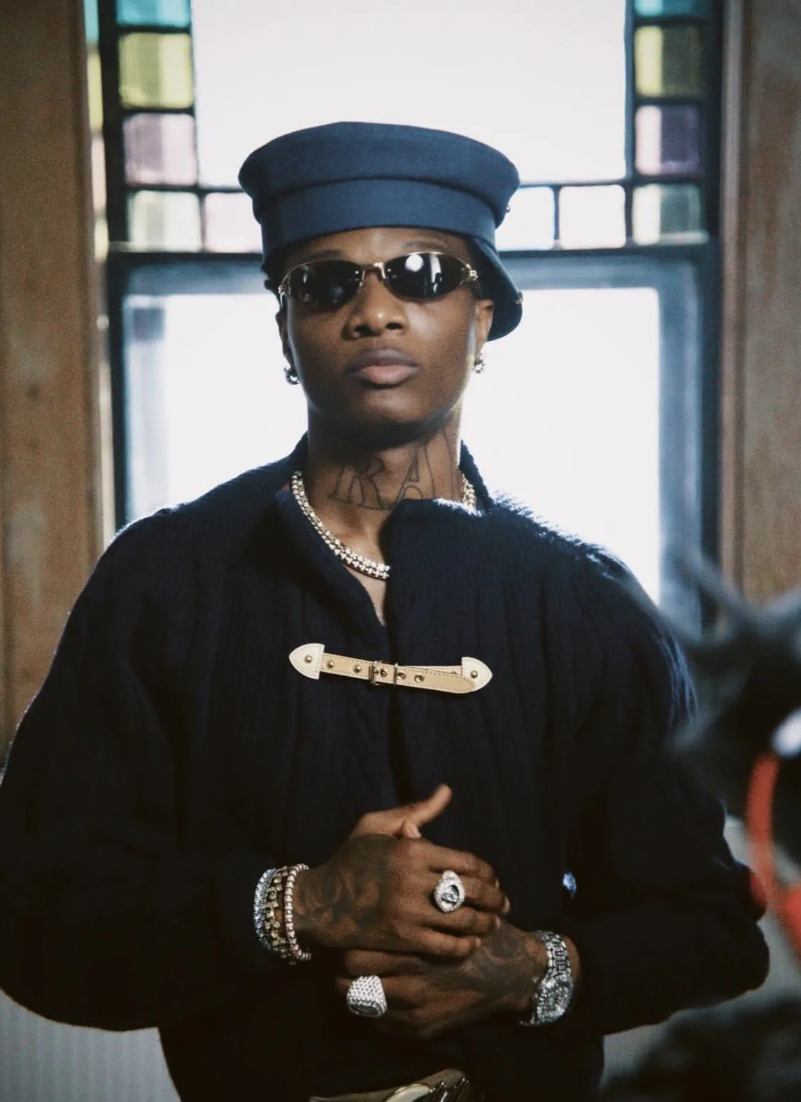 Wizkid, winner of the Best African Music Act at the 2026 MOBO Awards 