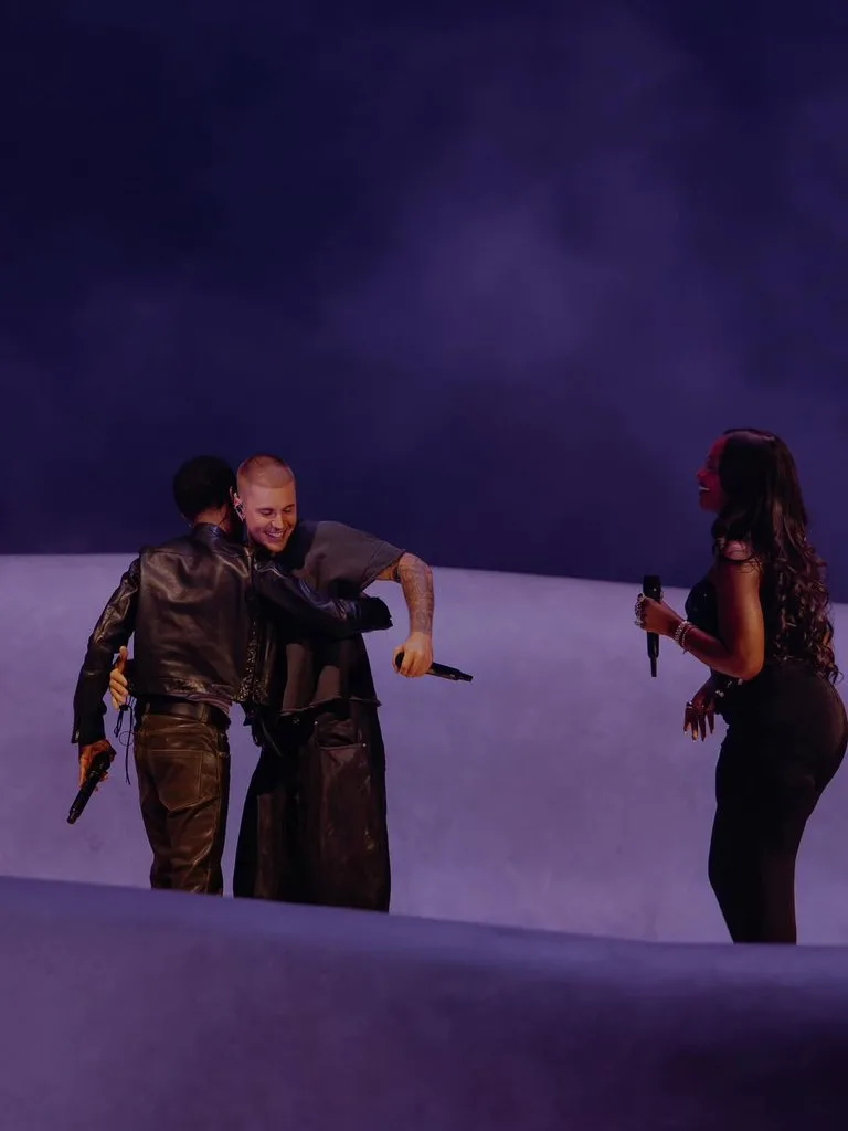 Wizkid, Tems and Justin Bieber's performance of “Essence” at Coachella 2026