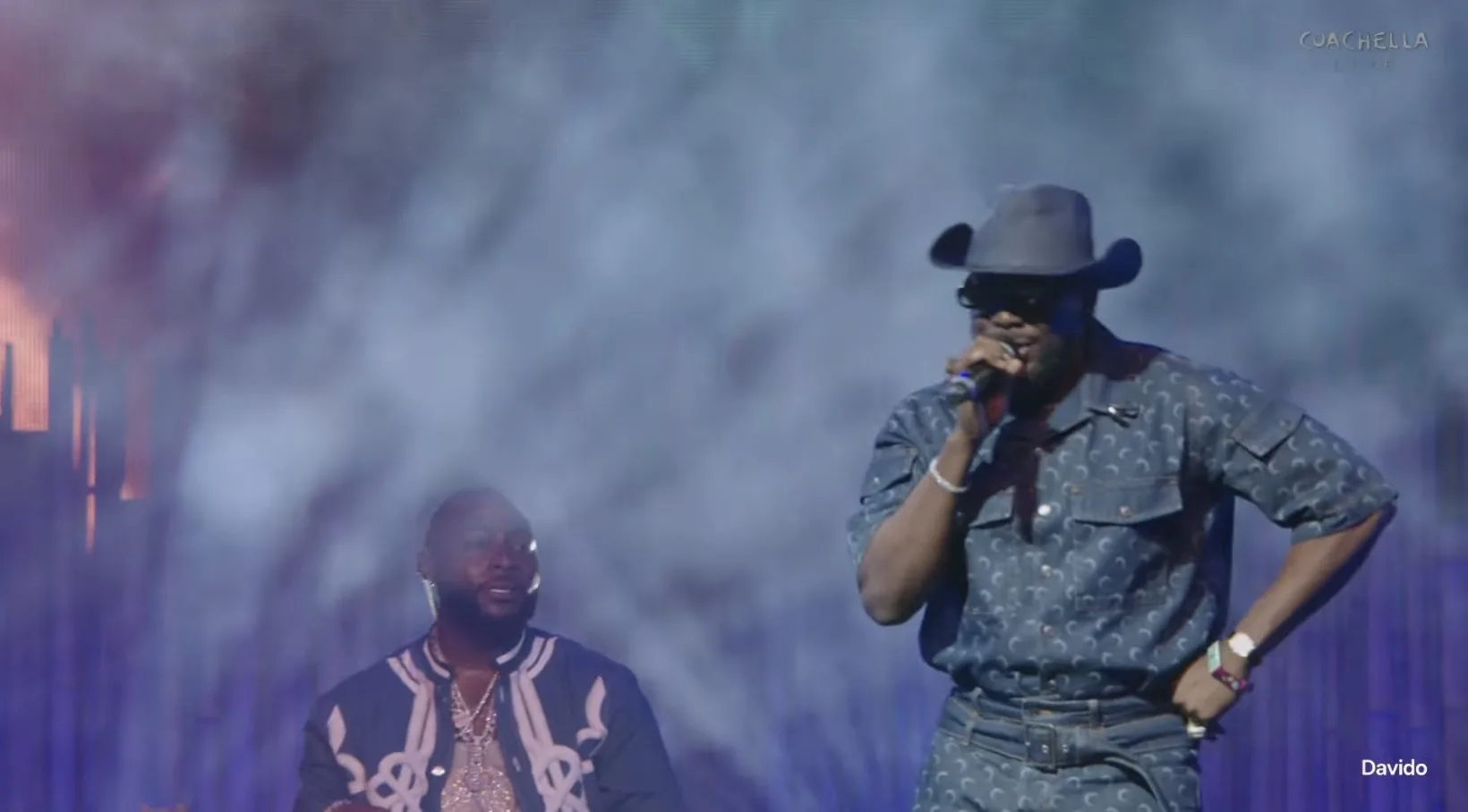 Adekunle Gold Joins Davido's Coachella Performance 