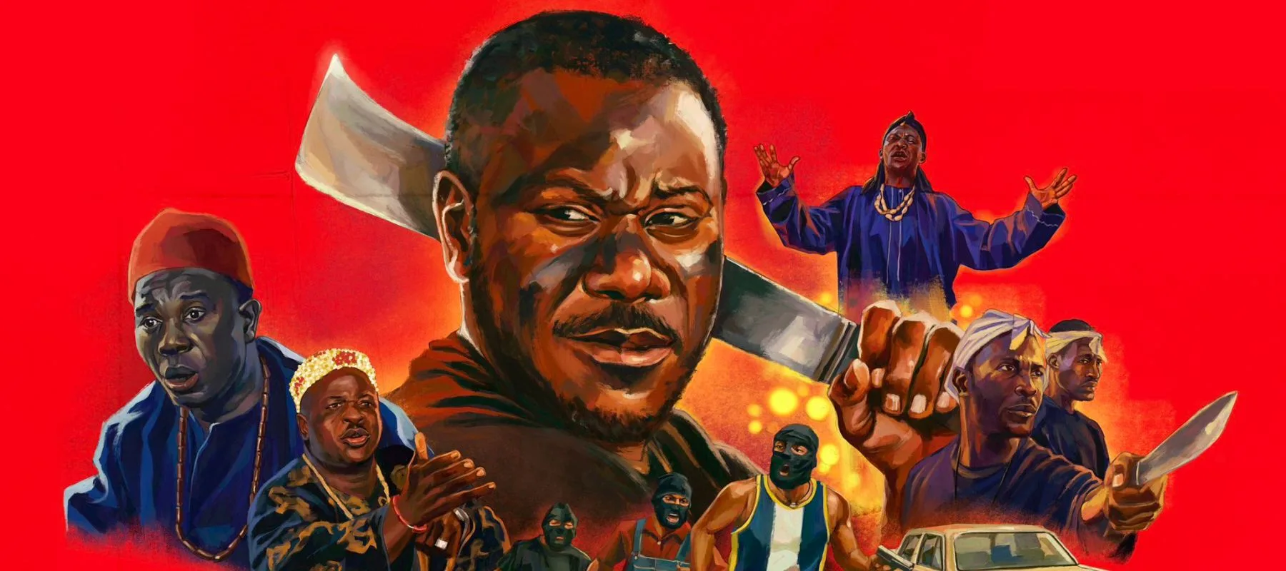 Tife Sonaike's reimagined poster of Issakaba