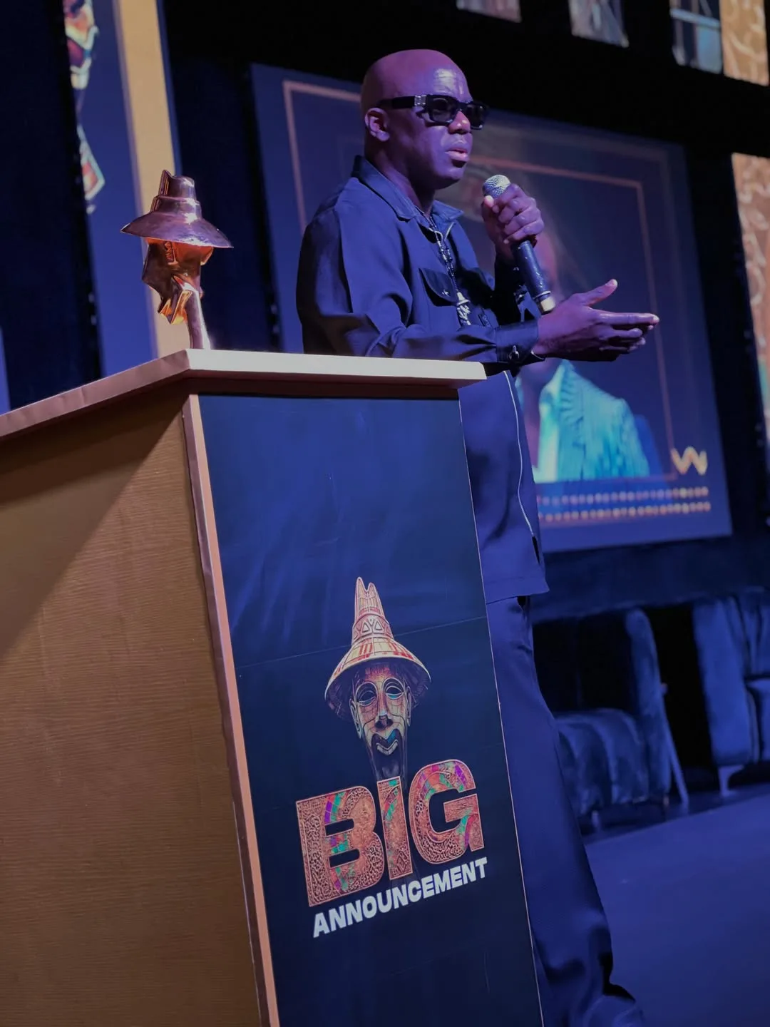 Ayo Animashaun at The Headies 18th Award Big Announcement event 