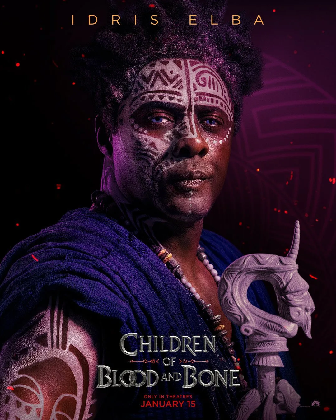 Idris Elba stars as Lekan in ‘Children of Blood and Bone.’