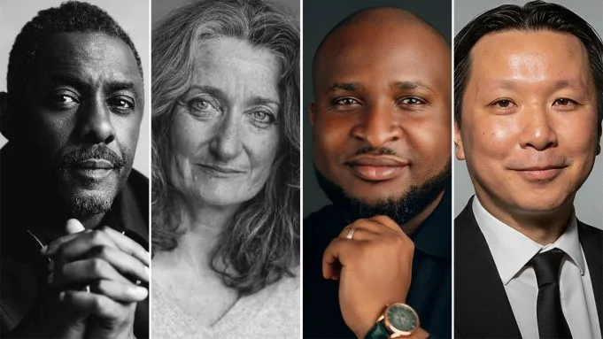 Idris Elba, GinaCarter, Moses Babatunde, and Chee-Keon