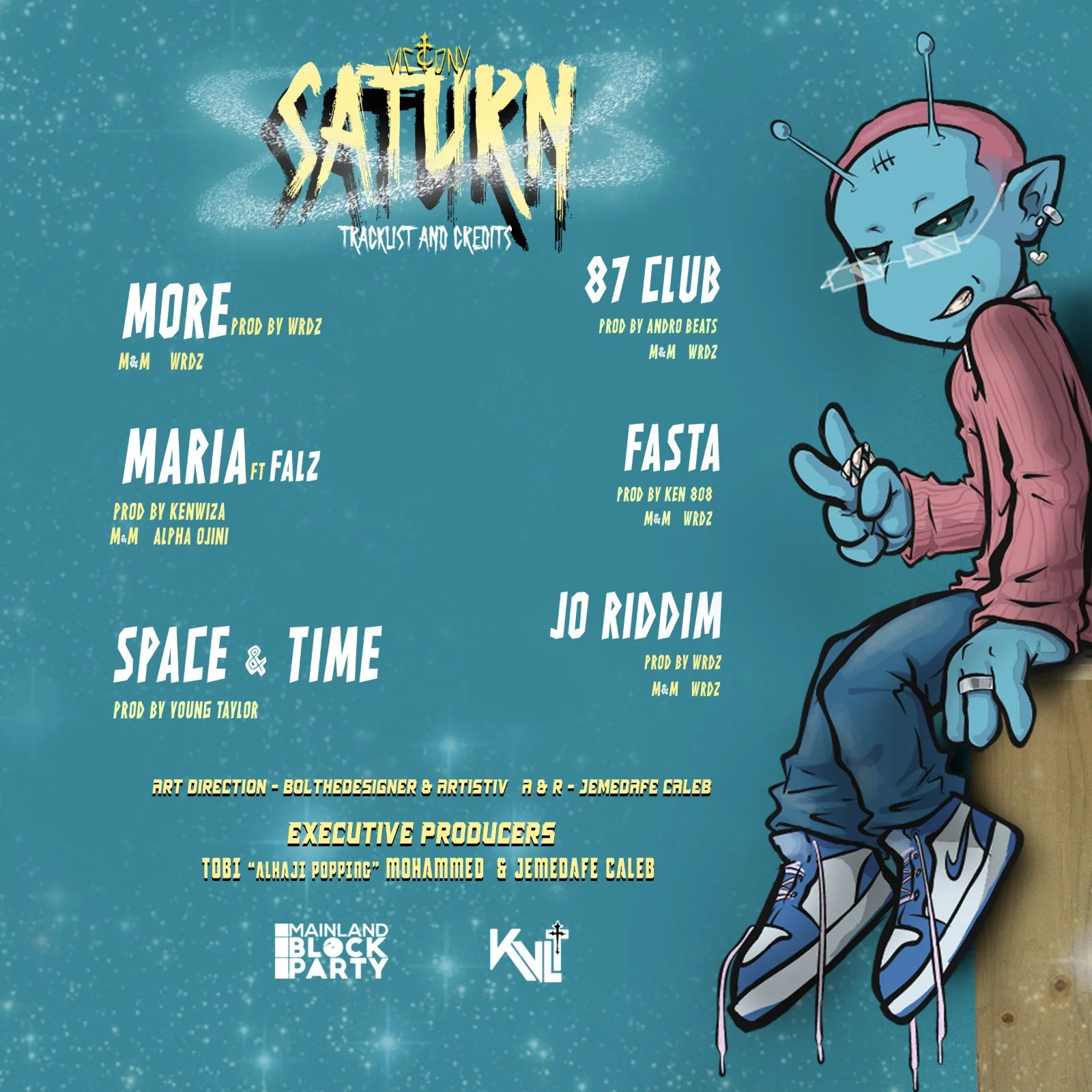 Saturn, Victony's debut EP 
