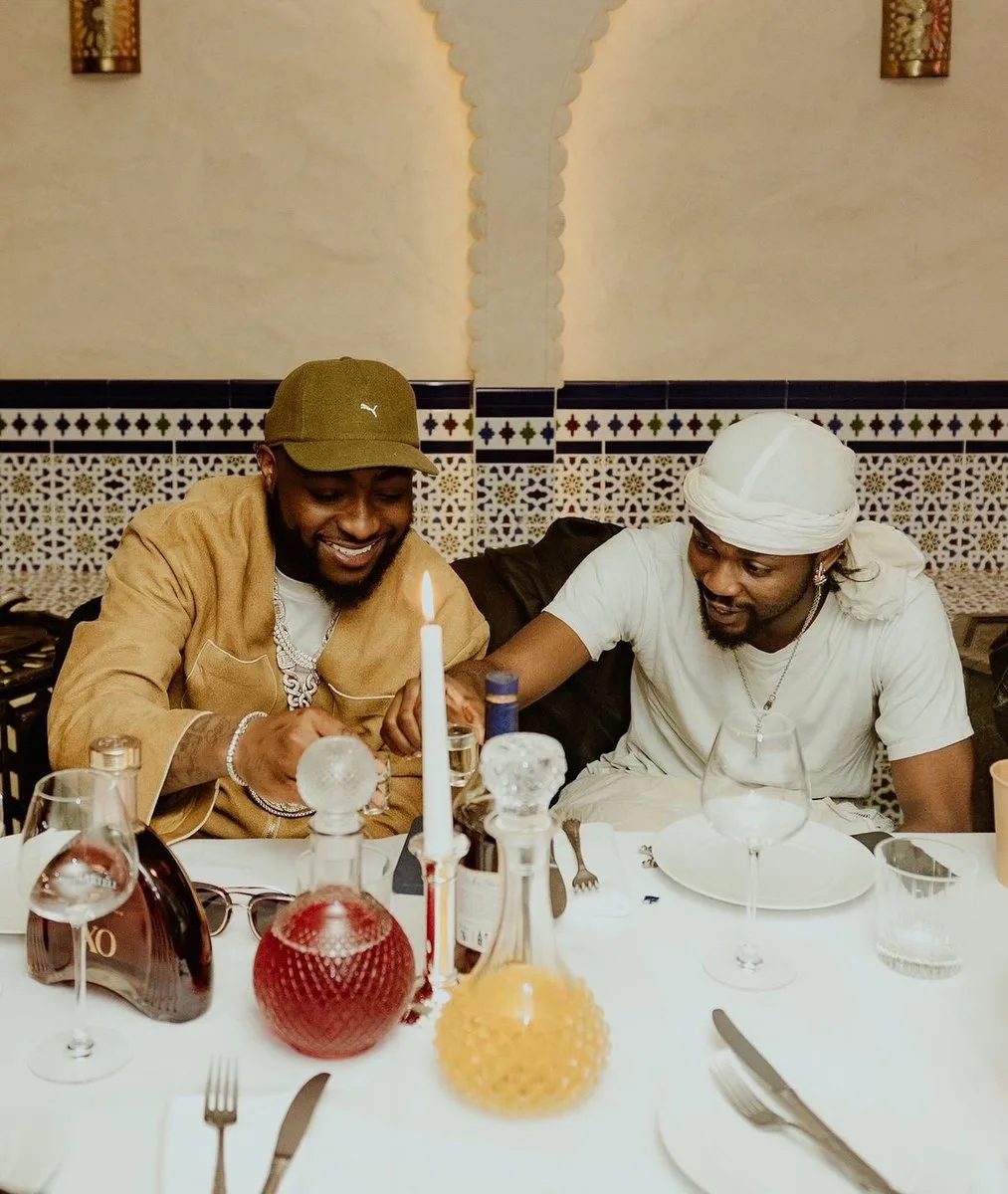 Omah Lay and Davido 