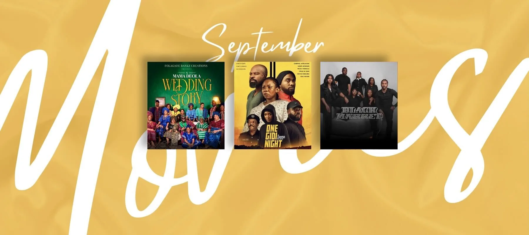 Must-see Nollywood Movies and Series This September 